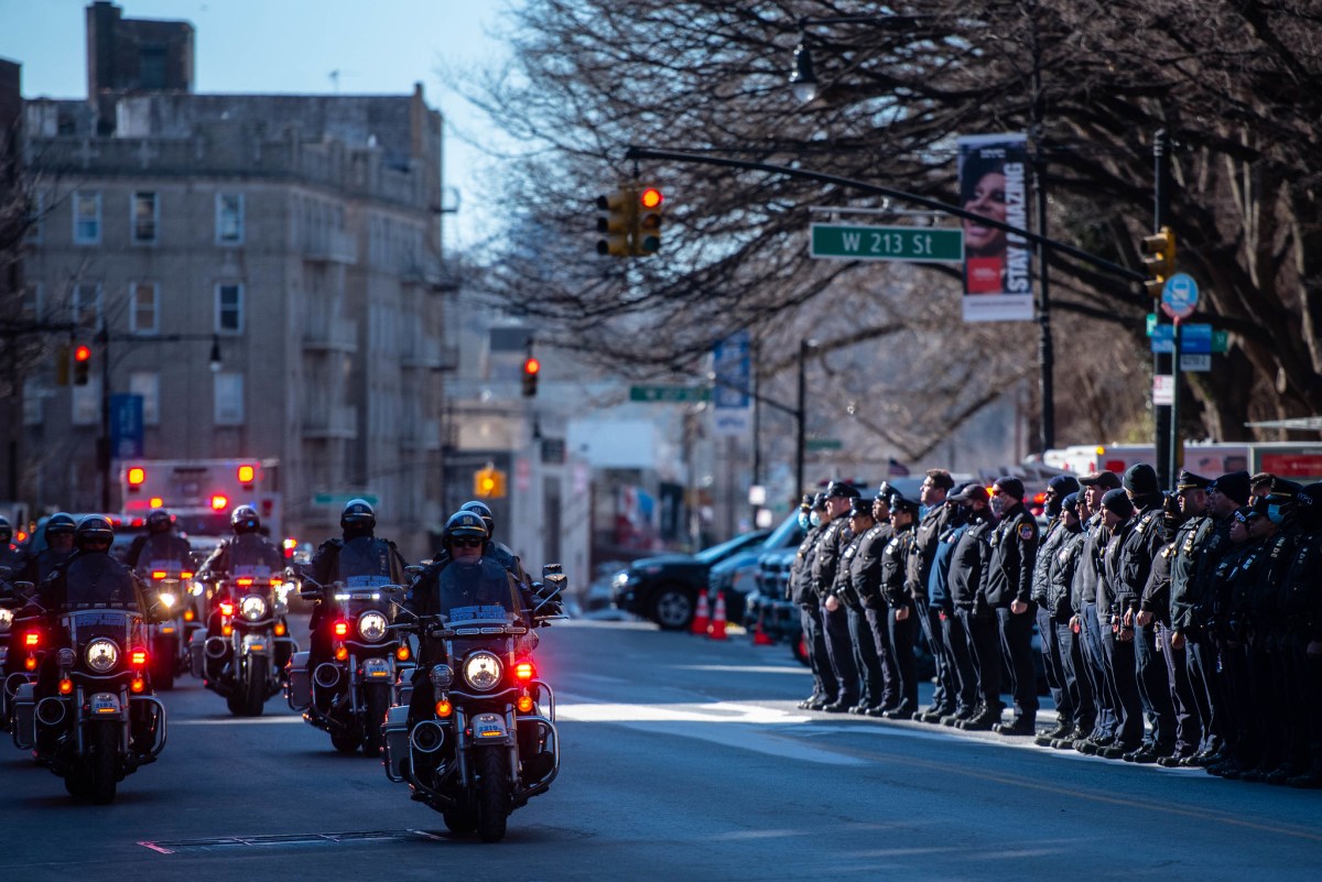 NYC Gives Final Salute To Slain NYPD Officer