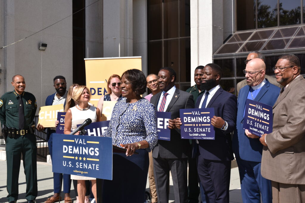 It’s official; Demings in the US Senate race